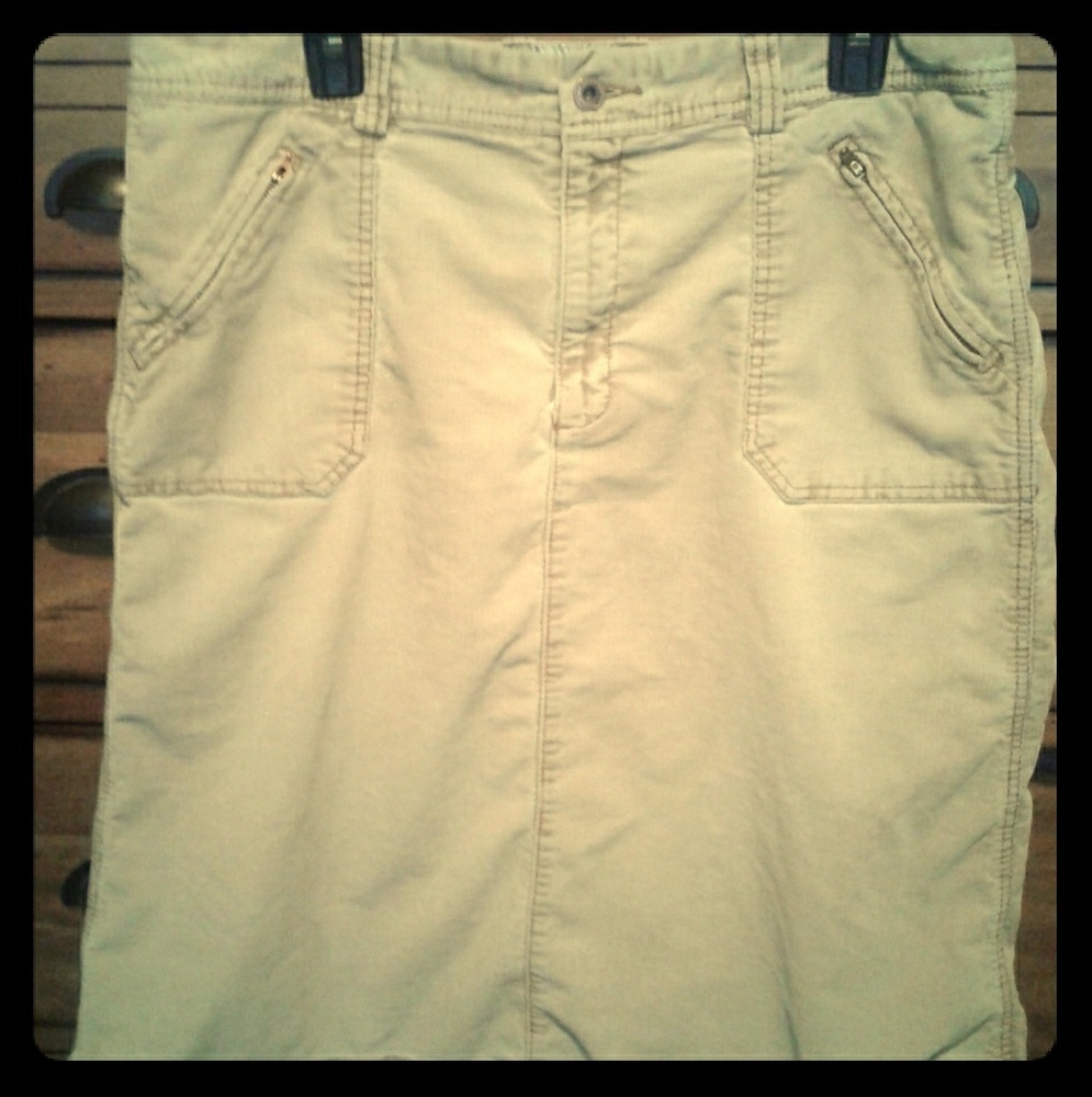 Vintage Eddie Bauer Corduroy Skirt